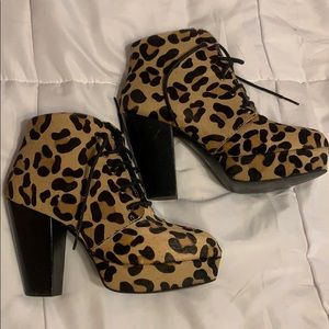 Platform booties